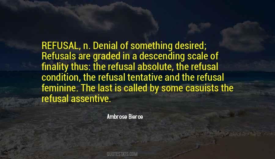 Quotes About Denial #1306545