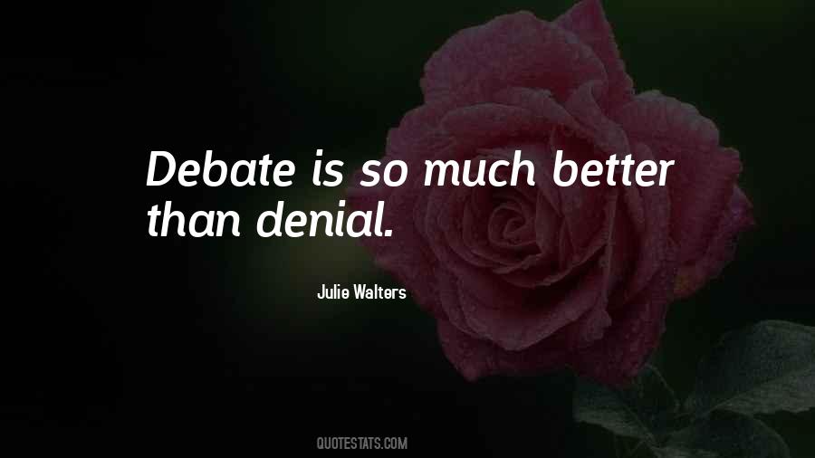 Quotes About Denial #1432770