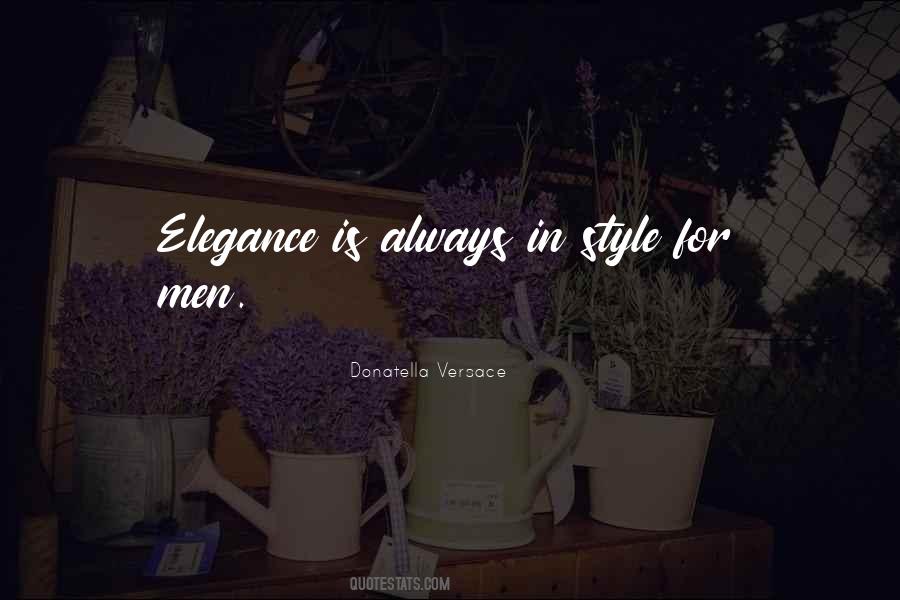 Elegance In Quotes #853749