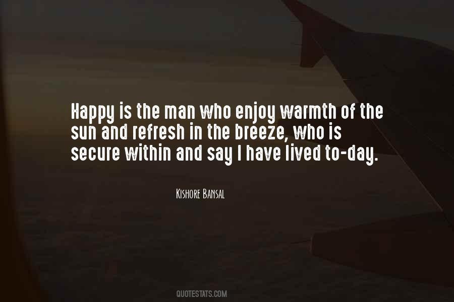 Quotes About Secure Man #1779390