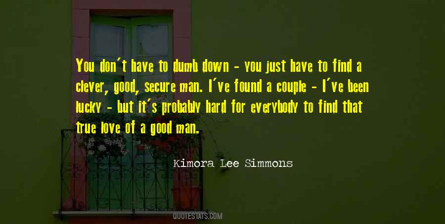 Quotes About Secure Man #266813
