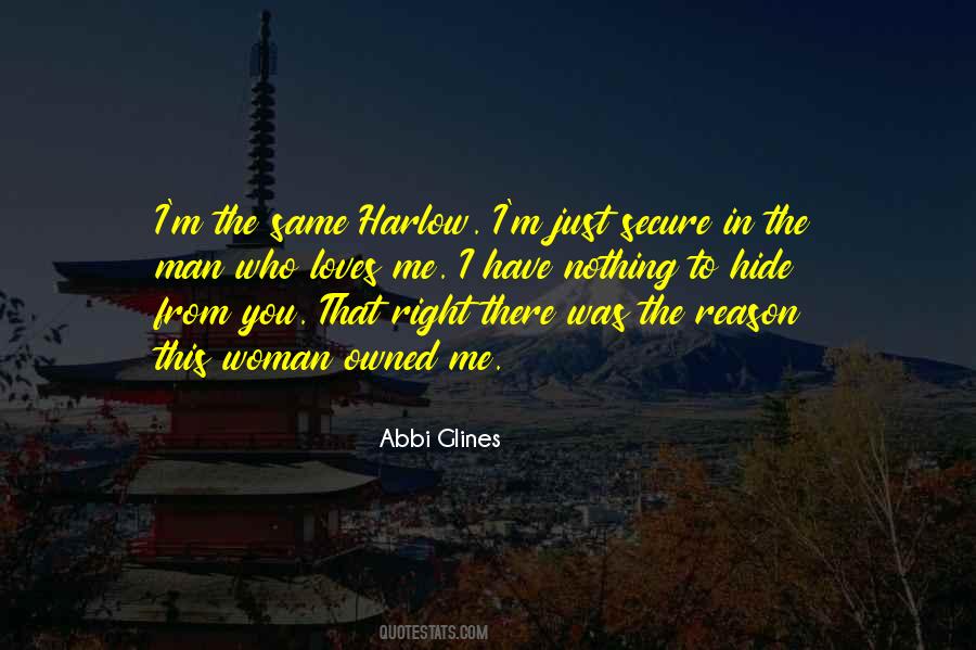 Quotes About Secure Man #339211