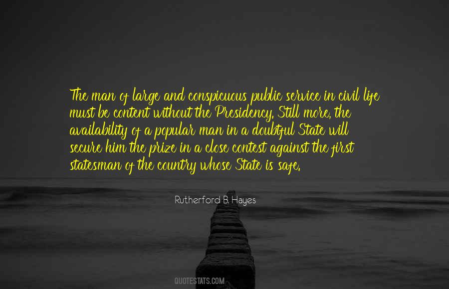 Quotes About Secure Man #861139