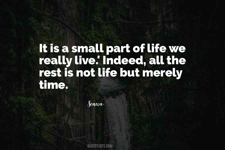 Small Life Quotes #59312