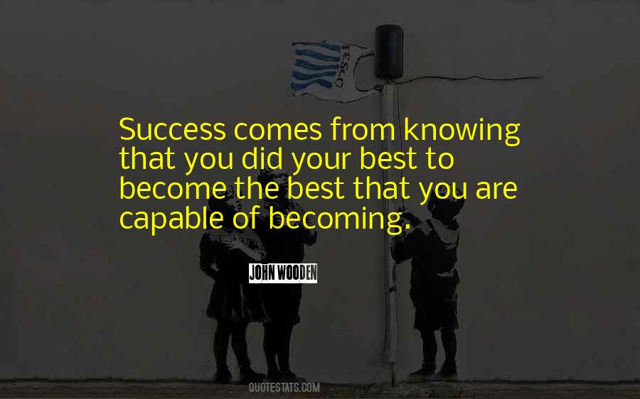 Become The Best Quotes #1789126