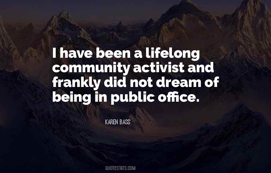 Quotes About Being A Community #885431