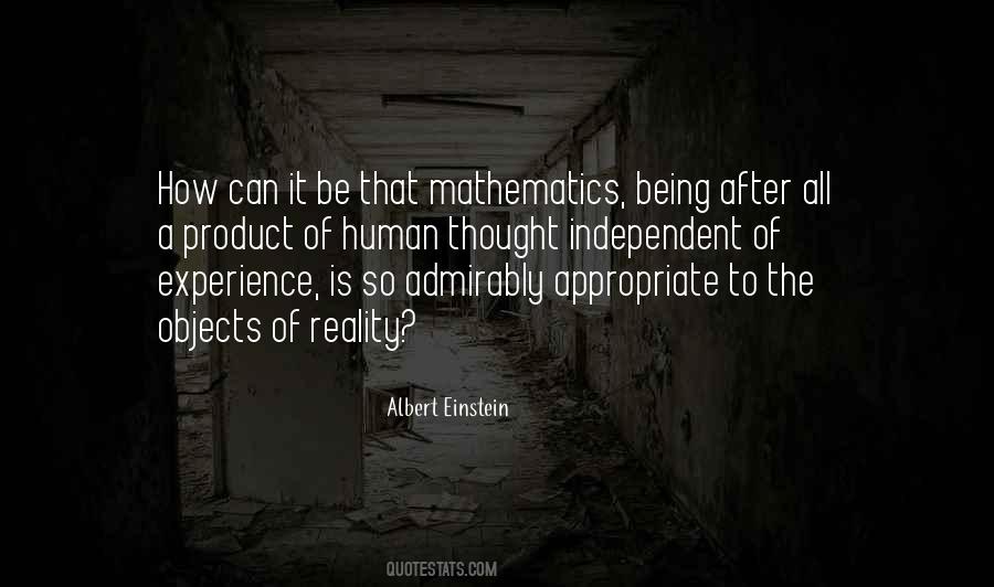 Quotes About Mathematics #1726104