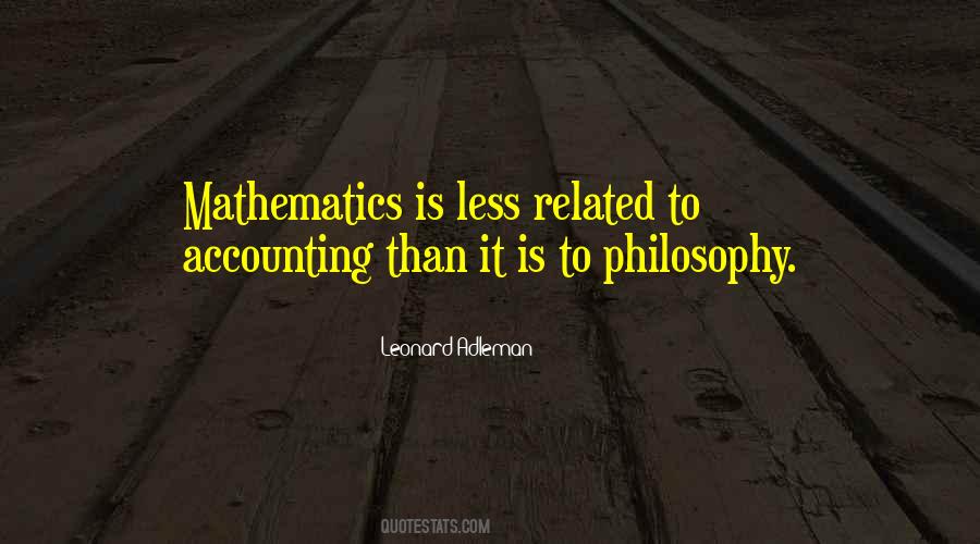 Quotes About Mathematics #1744909