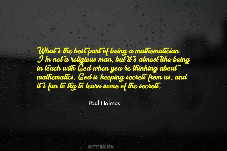 Quotes About Mathematics #1855641