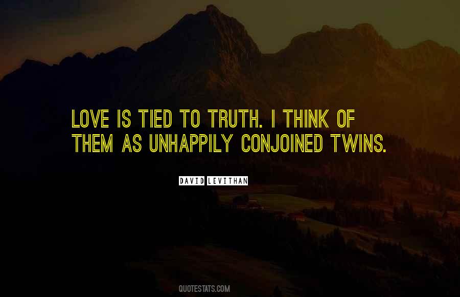 Quotes About Conjoined #1464239