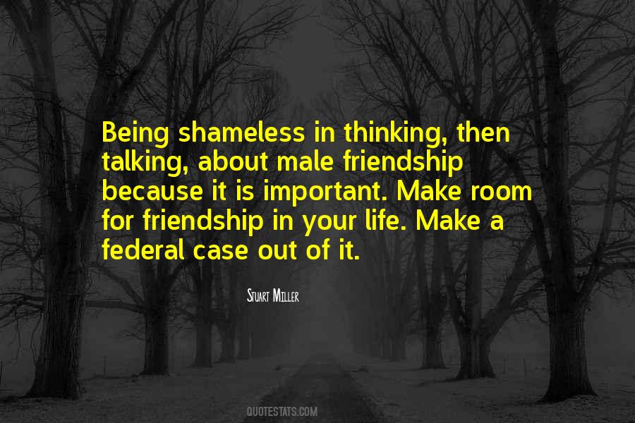 Male Thinking Quotes #1065499