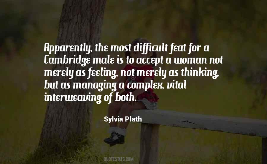 Male Thinking Quotes #1373538