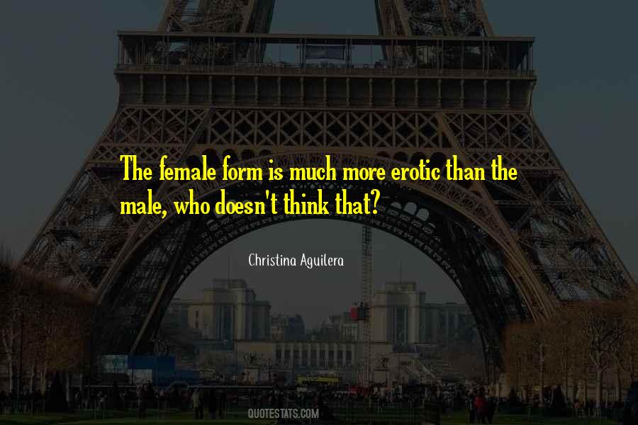 Male Thinking Quotes #1492211