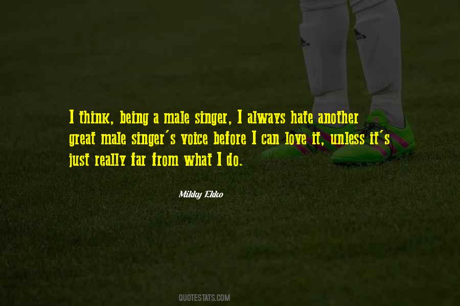 Male Thinking Quotes #990069