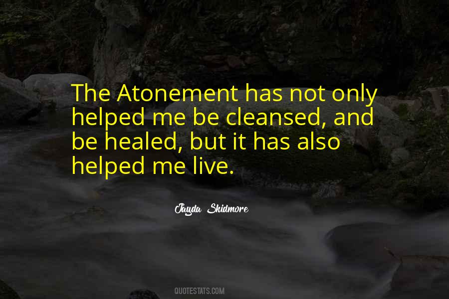 Atonement Of Christ Quotes #104332