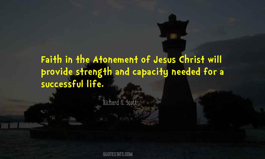 Atonement Of Christ Quotes #1360626