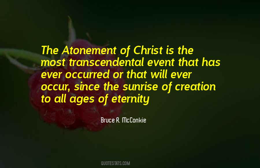 Atonement Of Christ Quotes #1829182