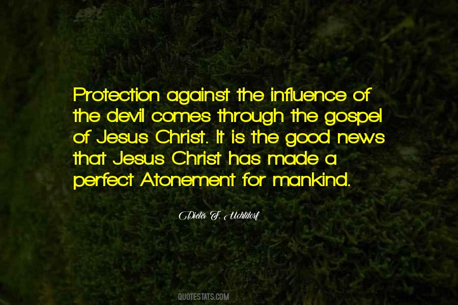 Atonement Of Christ Quotes #205982