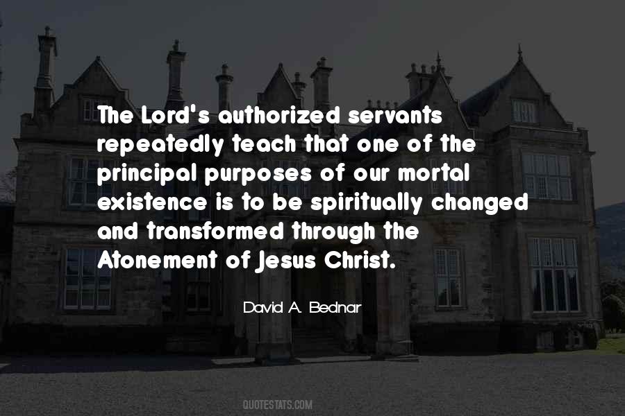 Atonement Of Christ Quotes #518615