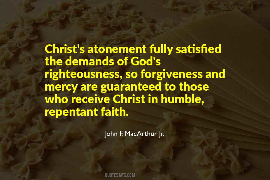 Atonement Of Christ Quotes #538952
