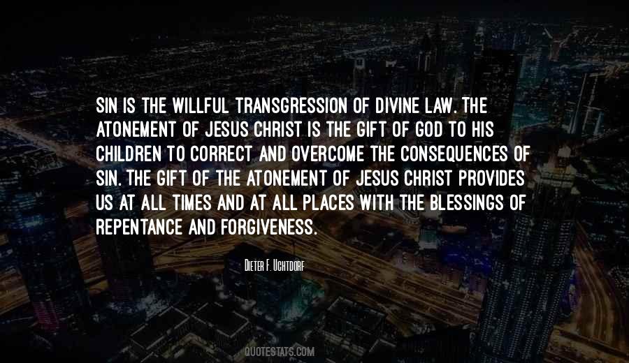 Atonement Of Christ Quotes #855189