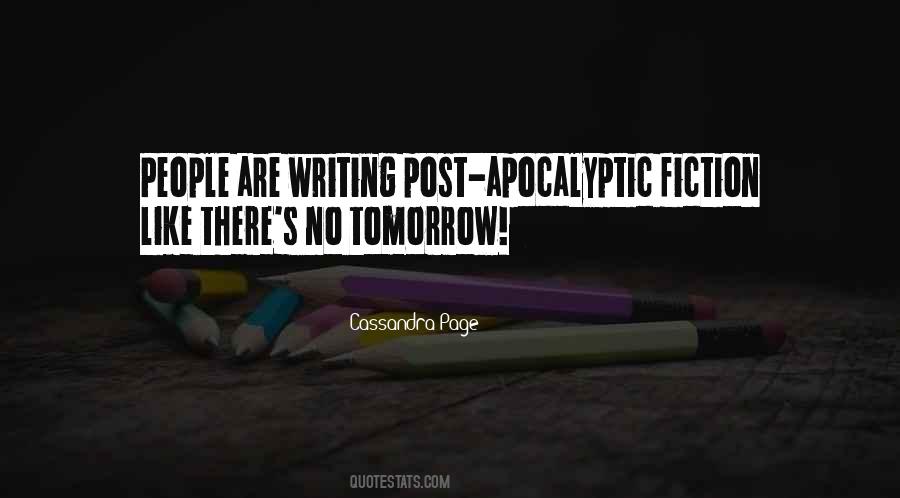 Quotes About Post-apocalyptic #1799982