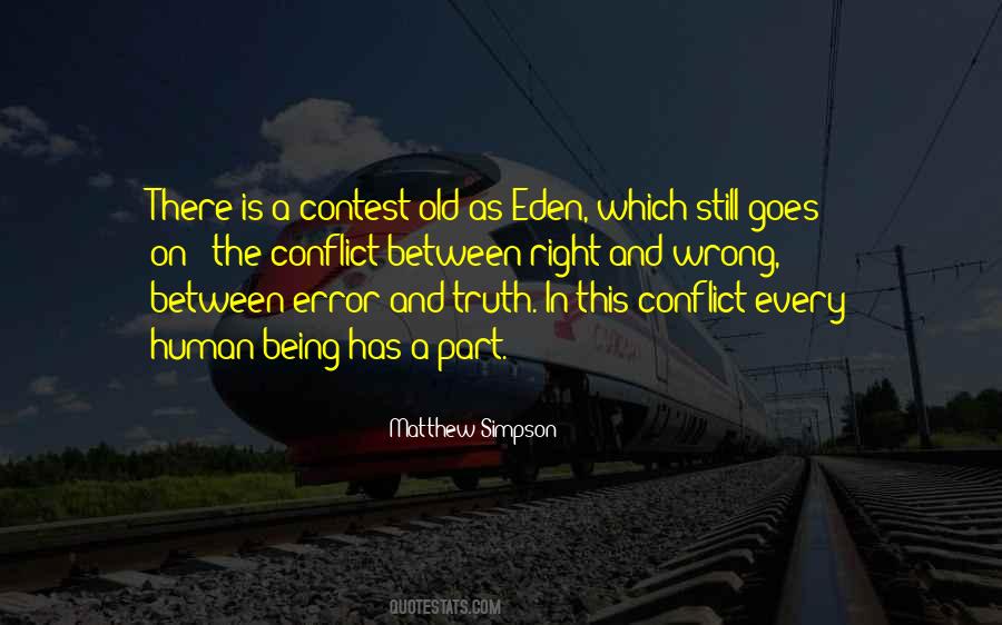 Quotes About Human Error #175328