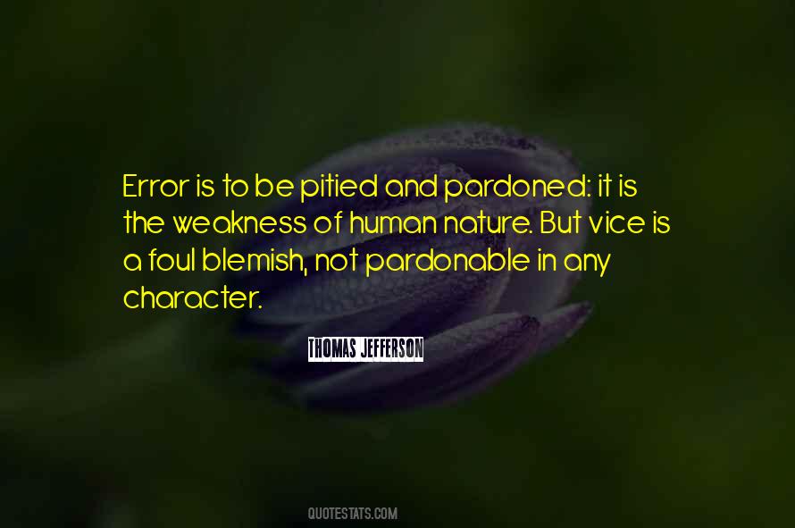 Quotes About Human Error #623466