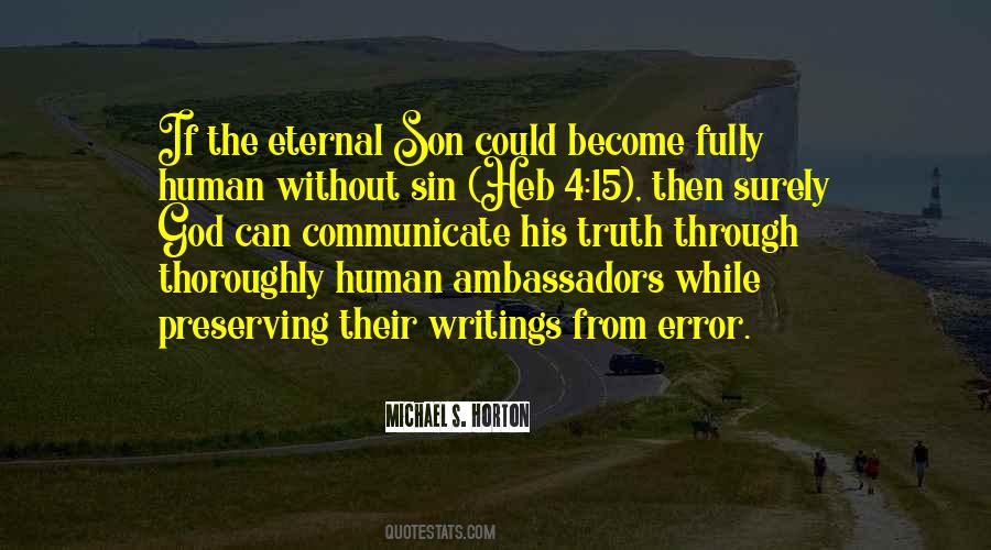 Quotes About Human Error #974872
