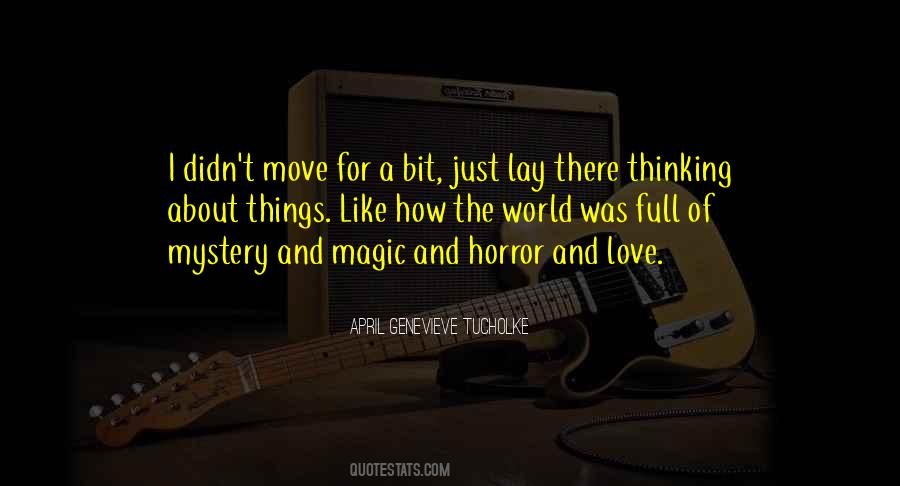 Quotes About Mystery Of Love #803918