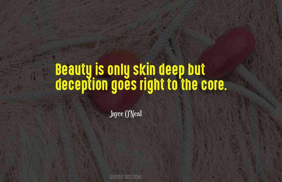 Beauty S Only Skin Deep Quotes #1331369