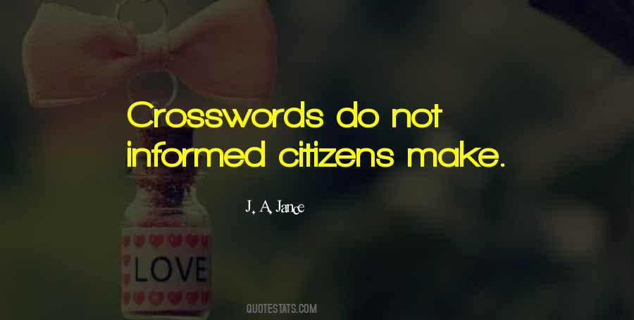 Quotes About Informed Citizens #1425997