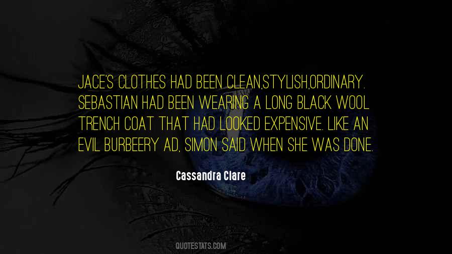 Quotes About Wearing Black Clothes #1024958