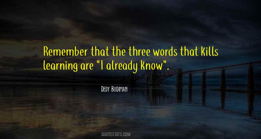 Budiman Quotes #1748999