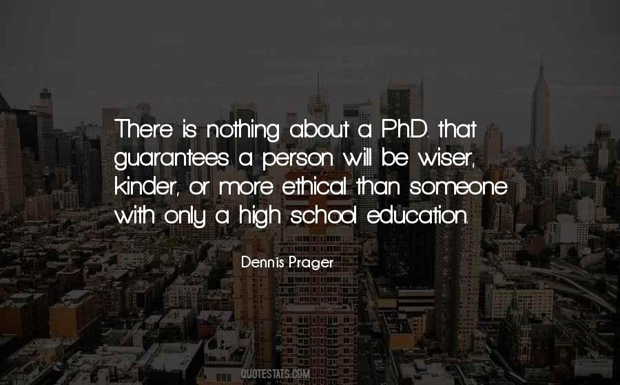 Quotes About High School Education #630792