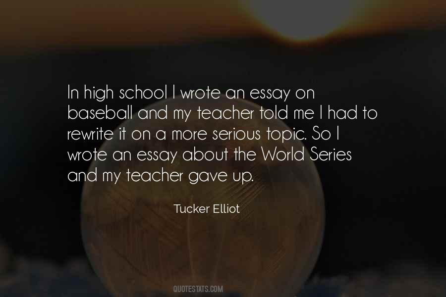 Quotes About High School Education #709352