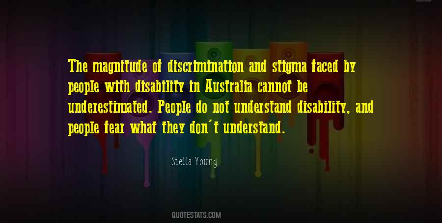 Quotes About Disability Discrimination #475155