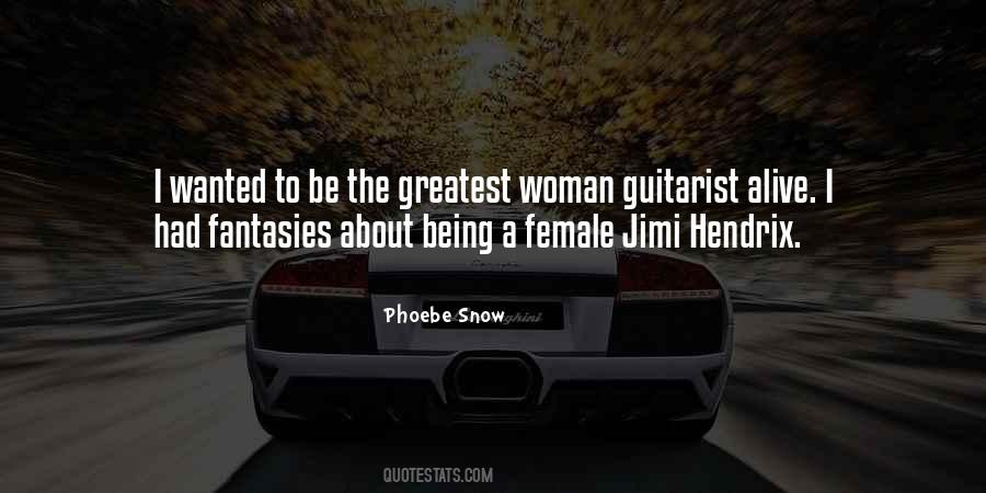 Quotes About Female Guitarist #1771425