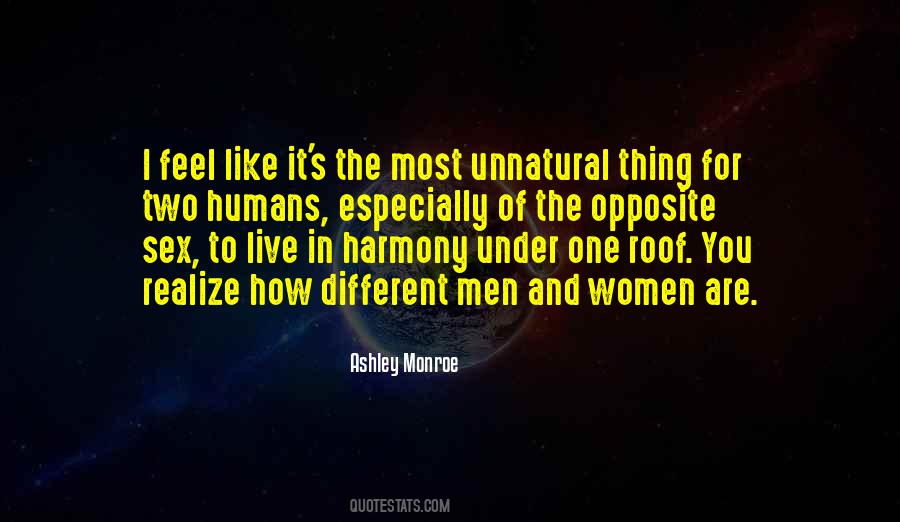 Are Men And Women Different Quotes #1001843