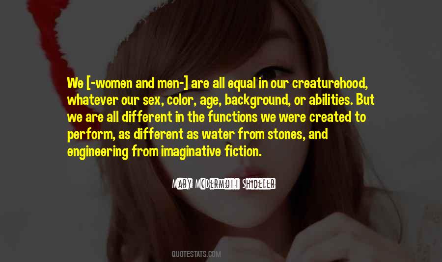 Are Men And Women Different Quotes #1088459