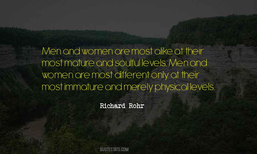Are Men And Women Different Quotes #1236197