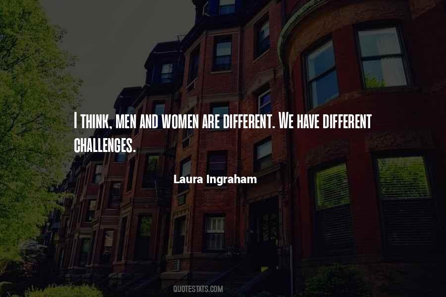 Are Men And Women Different Quotes #1686176