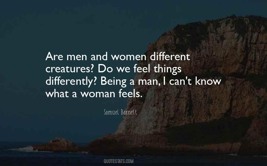 Are Men And Women Different Quotes #1832756