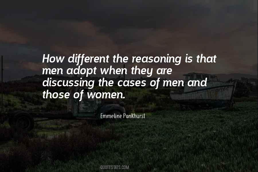 Are Men And Women Different Quotes #1867816