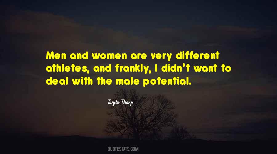 Are Men And Women Different Quotes #355245
