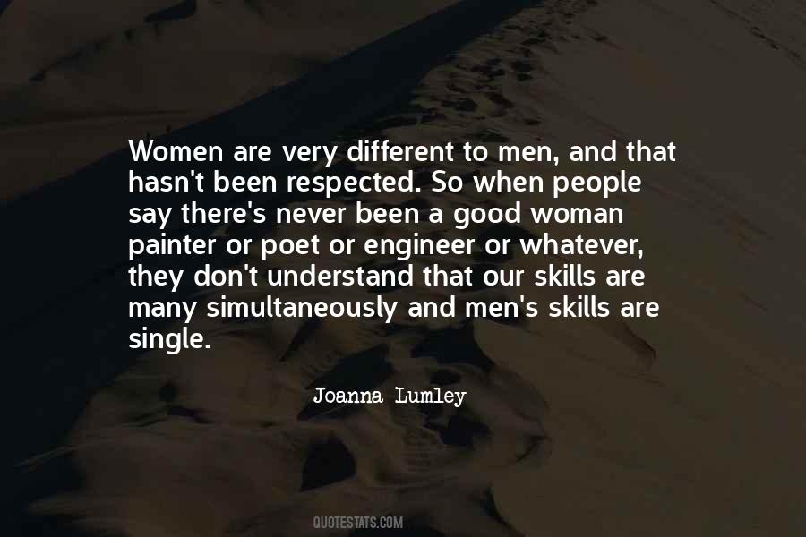 Are Men And Women Different Quotes #49192