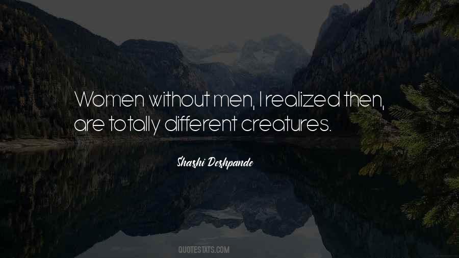Are Men And Women Different Quotes #814894