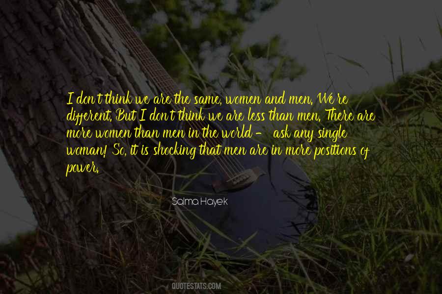 Are Men And Women Different Quotes #895879