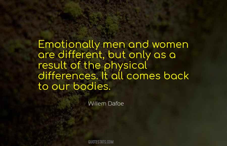 Are Men And Women Different Quotes #937765
