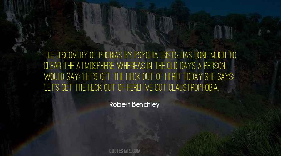 Quotes About Phobias #347425